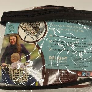 🐣 CrocNFrog baby toddler Shopping Cart Liner / seat protector Highchair Cover